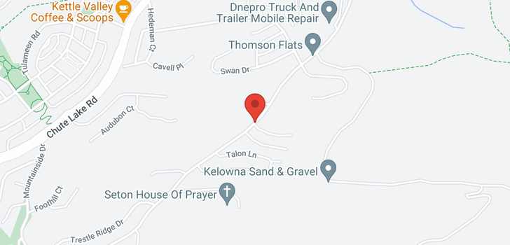 map of 5556 Upper Mission Drive
